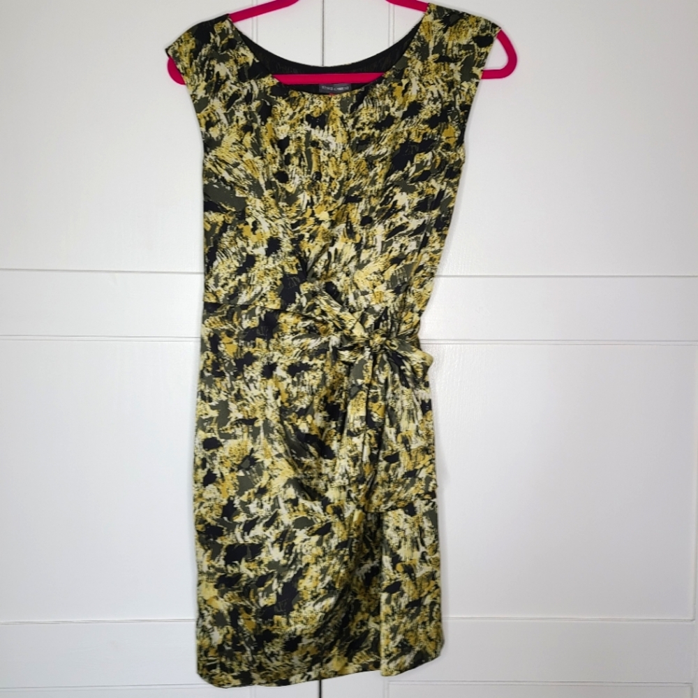 NWT faux wrap Vince Camuto silk dress